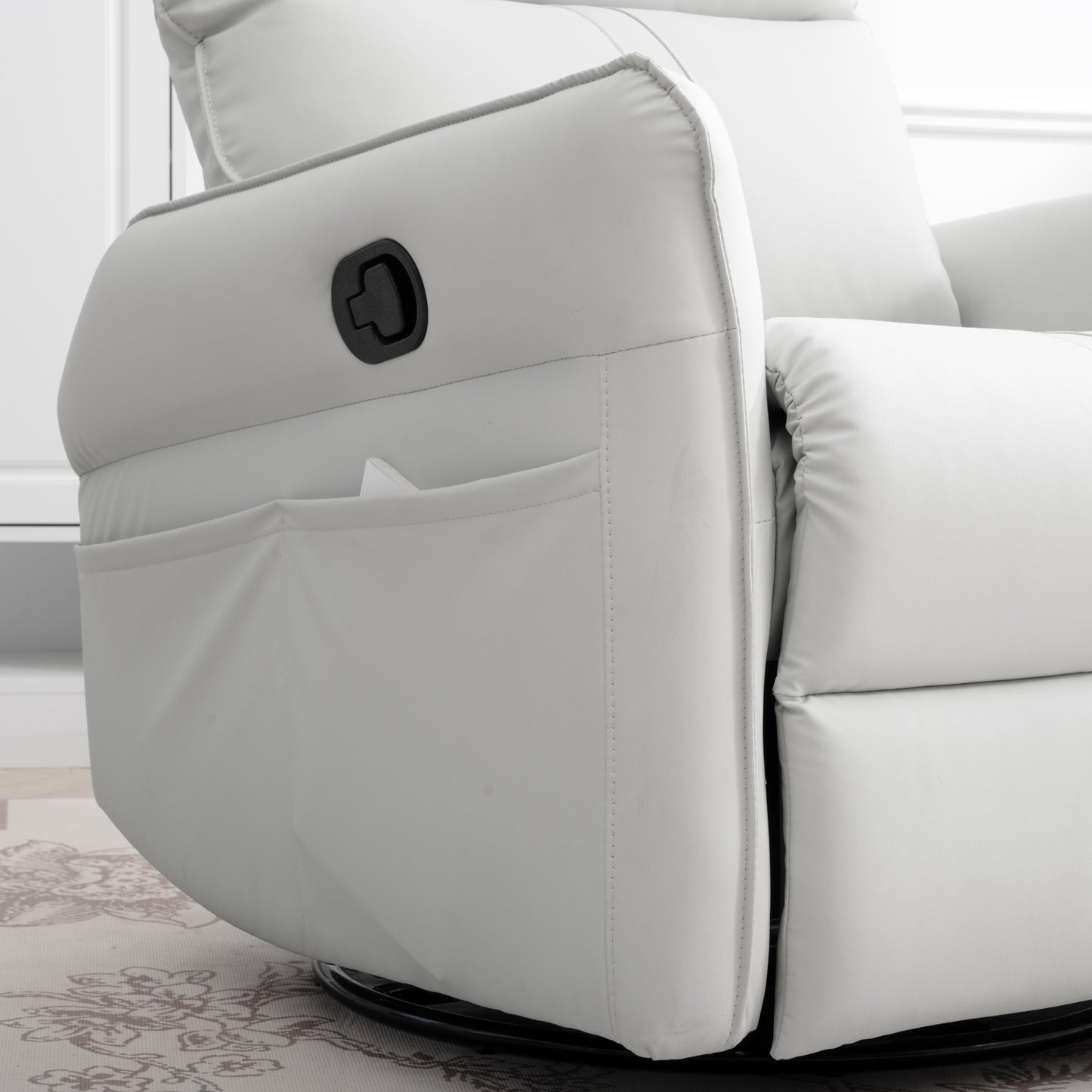 Rove Collections Swivel Rocking Recliner Chair