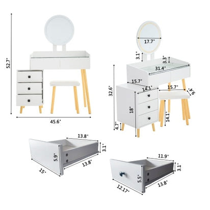 Tora Dressing Table Set