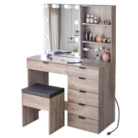 Elsa 6 Unit Dressing Table Set