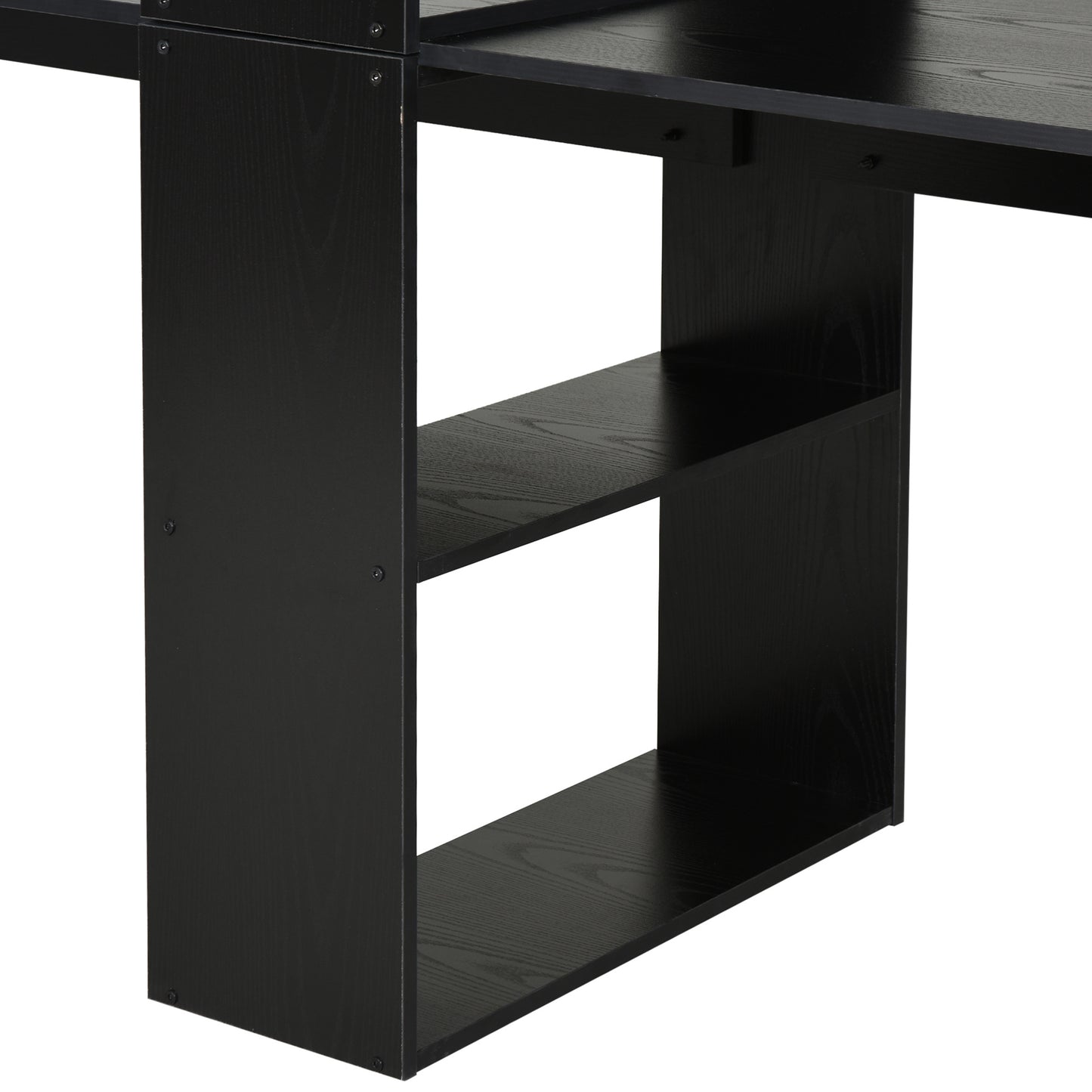 Bose Dual Computer Desk With Shelf