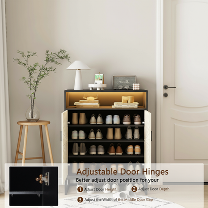 Adjustable Door Hinges - No Painting