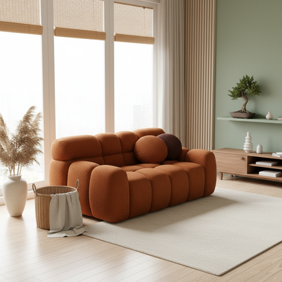 Angled Toward Light Orange