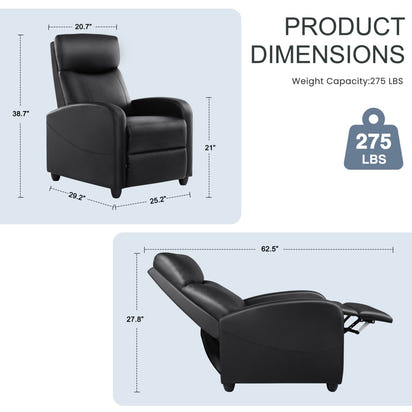 UrbanEase Recliner Sofa