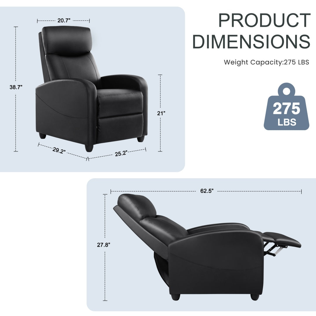 UrbanEase Recliner Sofa