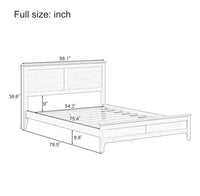 Everess Full Size Bed Frame