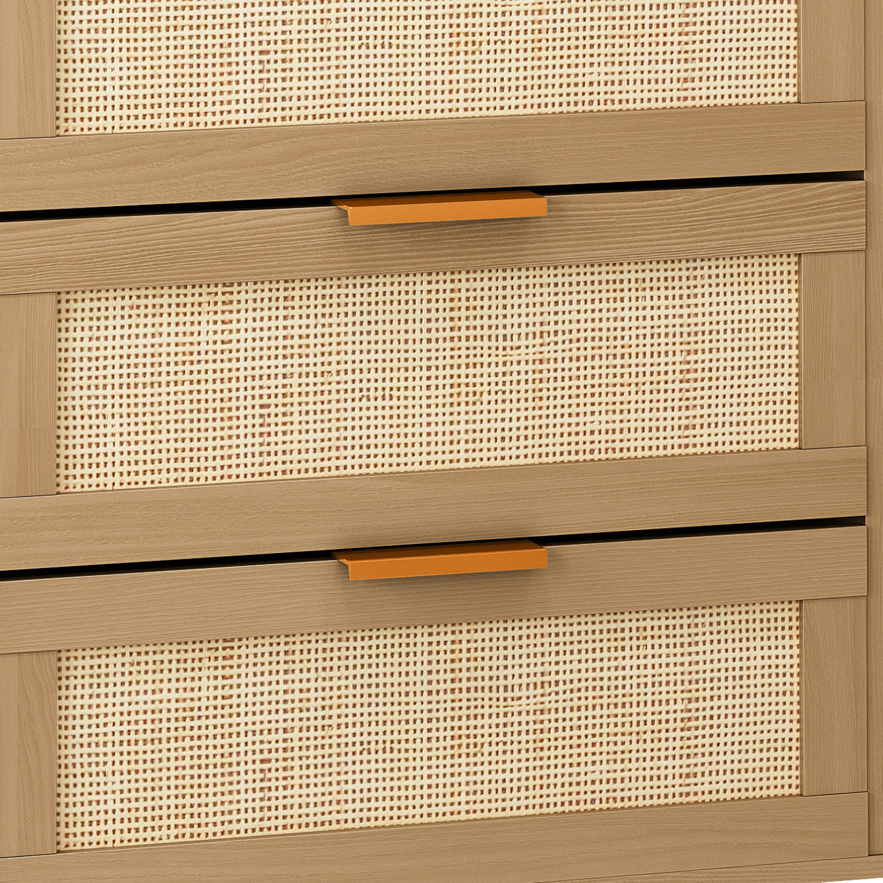 The Oak Rattan Dresser