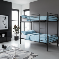 Black Bunk Bed - Close Detail