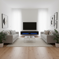 Black TV Stand Layout 3