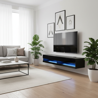 Black TV Stand Layout 5