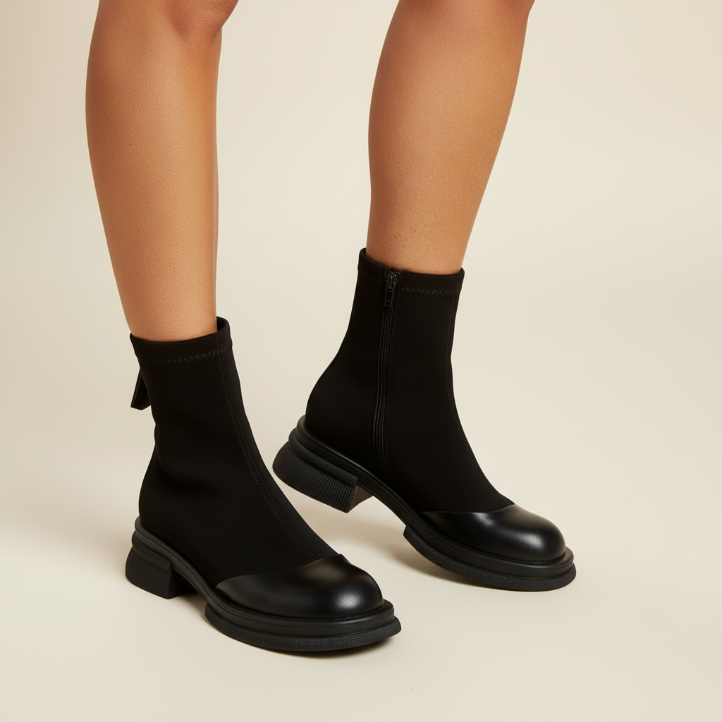 Boots lifted-leg hero