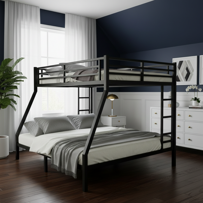 Bunk Bed in Attic Room