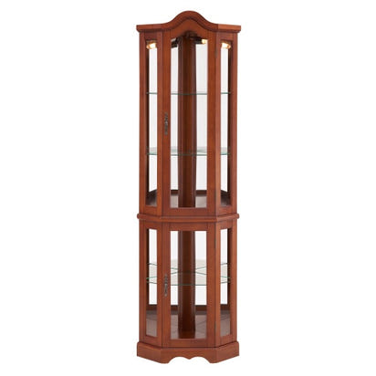 Garfield Corner Curio Cabinet