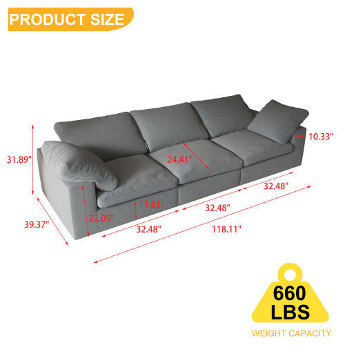 Lush Creations Bahama Sofa