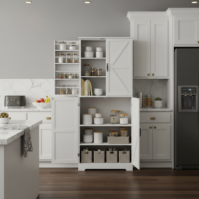 Cabinet in Breakfast Nook - One Door Closed
