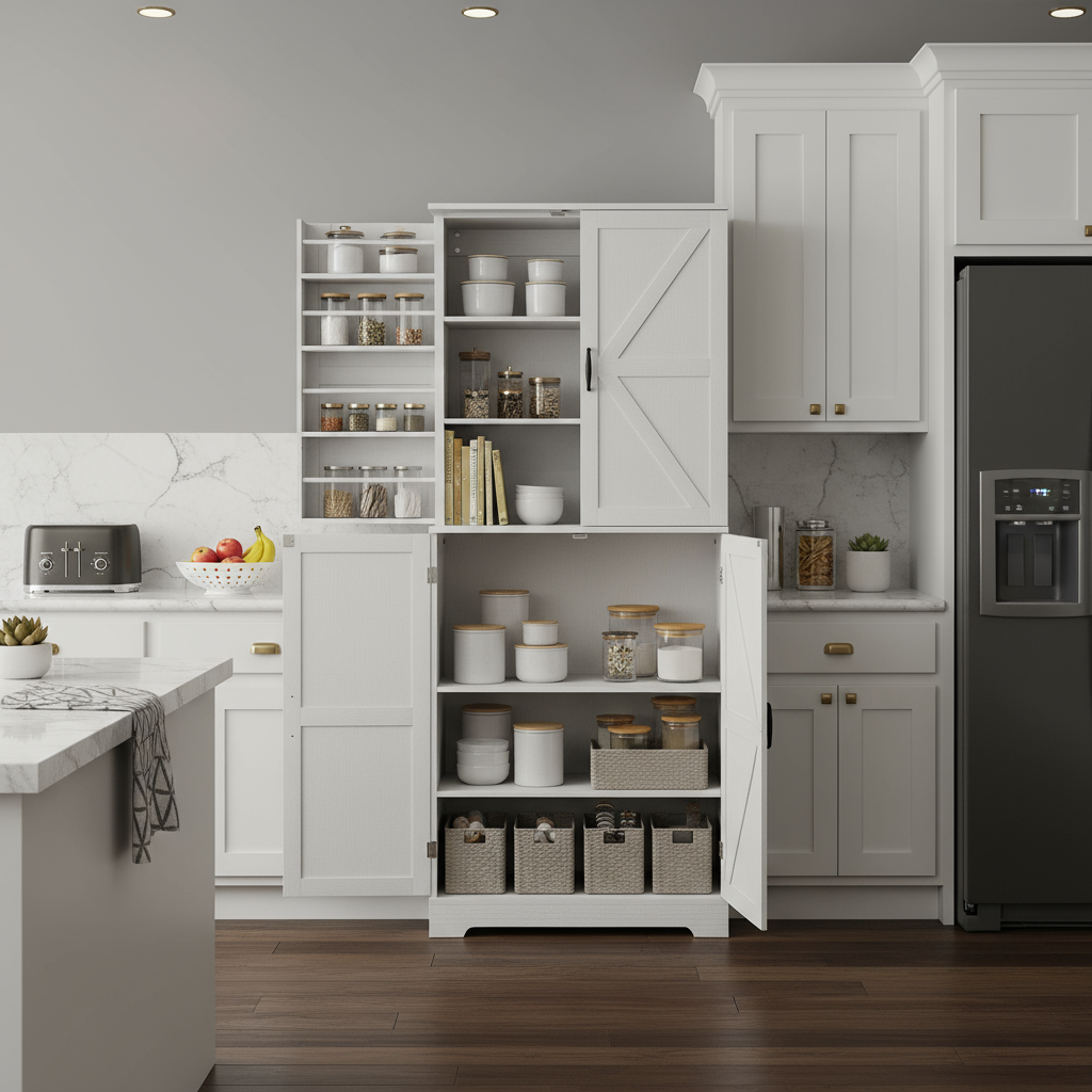 Cabinet in Breakfast Nook - One Door Closed