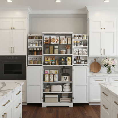 Cabinet in Butler's Pantry