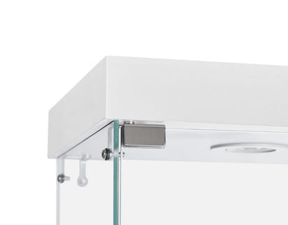 Everess 8 Unit Glass Display Cabinet