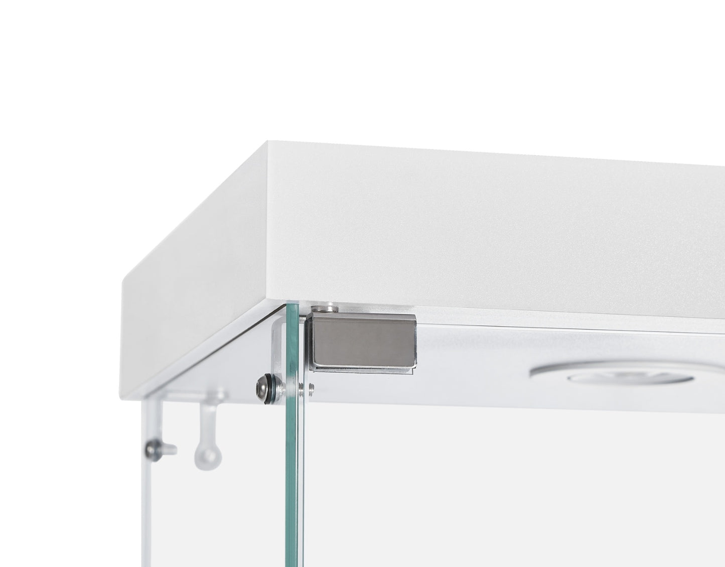 Everess 8 Unit Glass Display Cabinet