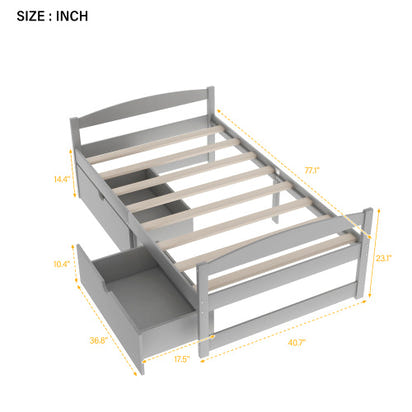 Clover & Co Twin Size Bed Frame