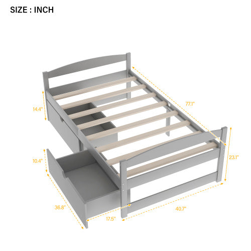 Clover & Co Twin Size Bed Frame