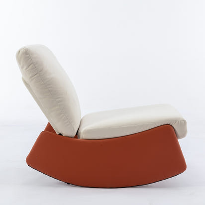 Scarlet Plush Rocking Chair