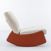 Scarlet Plush Rocking Chair