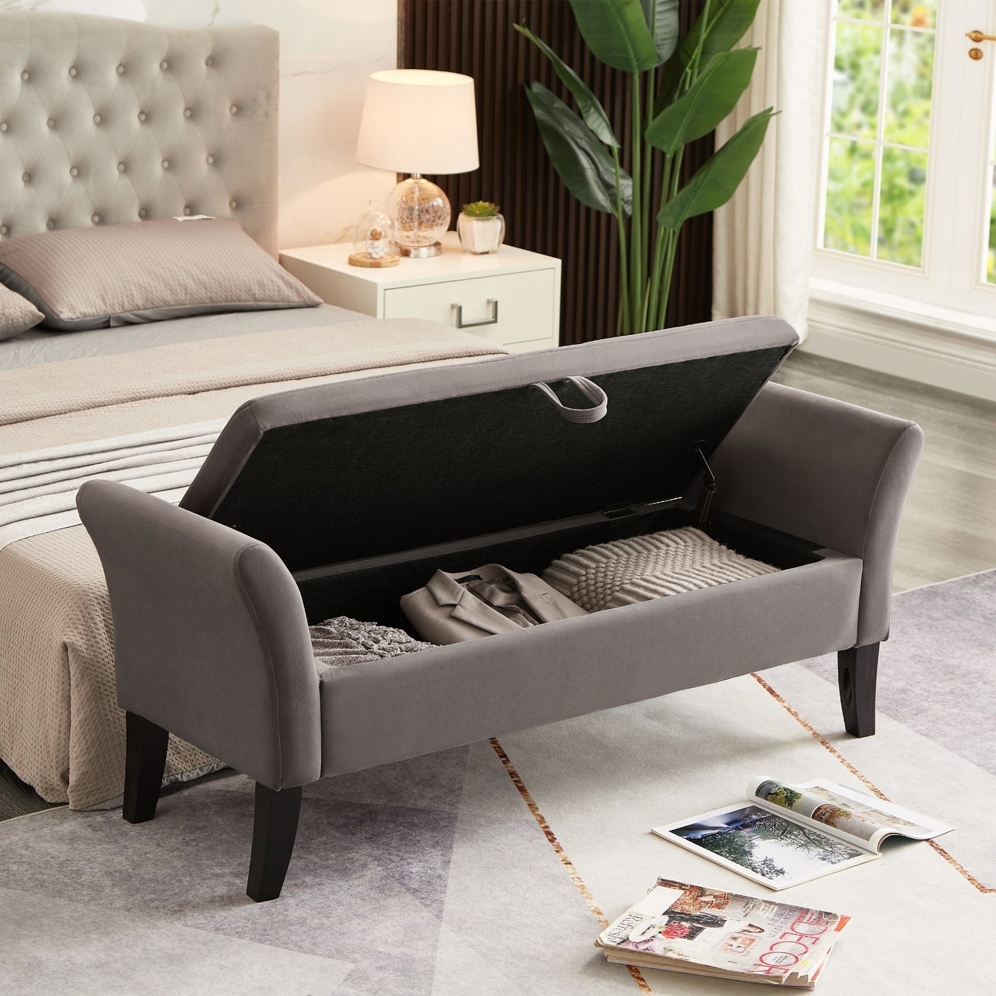 Storage Ottoman Bench