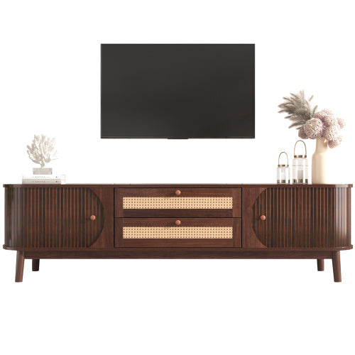 The Harvest Rattan 75 Inch TV Stand