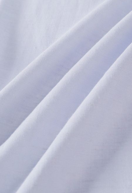 Airy Drawstring Linen-Blend Pants