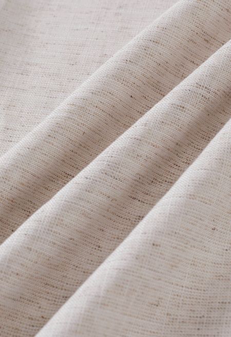 Airy Drawstring Linen-Blend Pants