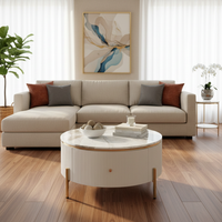 Coffee Table with Decorative Bowl