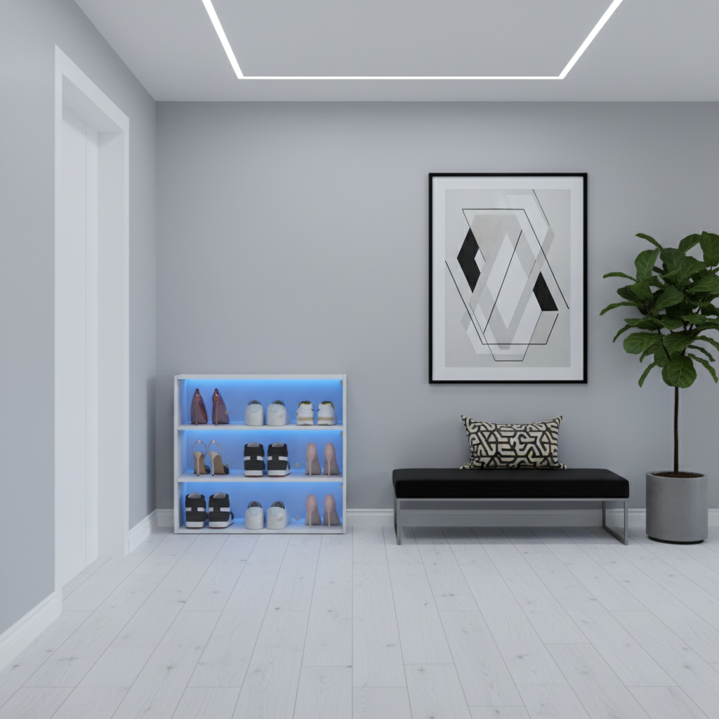 Contemporary Hallway Layout 1
