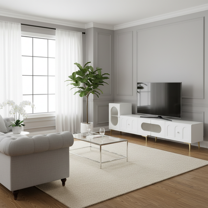 Corner Placement with TV