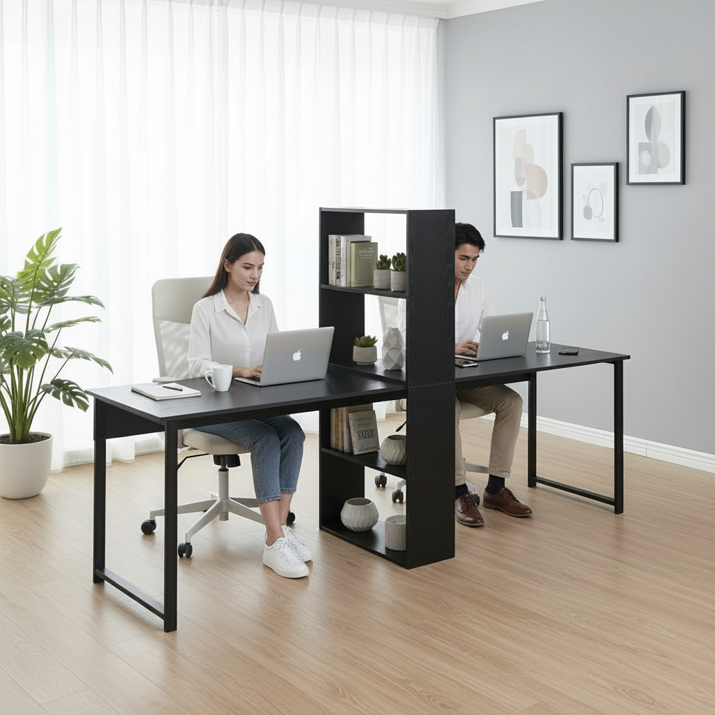 Couple Working - No Lights