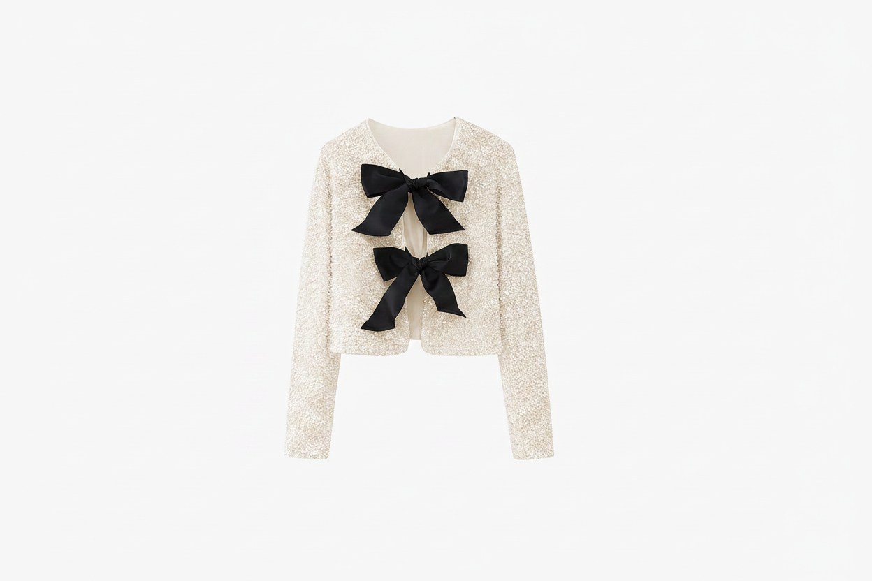 Cream boucle cardigan no tag