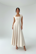 Cream Maxi — Studio Front