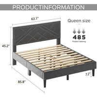 Eclaire Queen Size Bed Frame