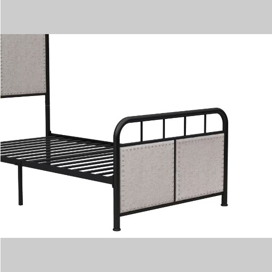 Sleepros Rounded Full Size Bed Frame