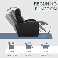 UrbanEase Recliner Sofa