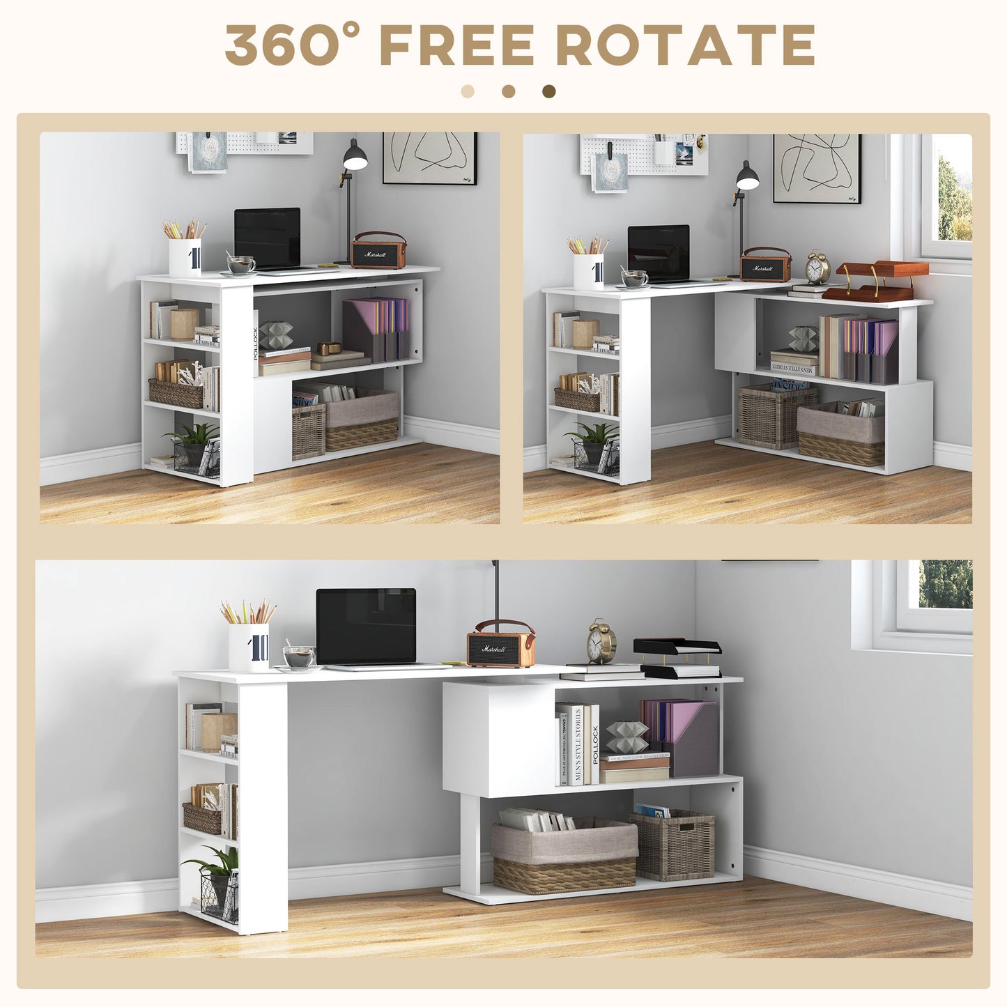 Everess Small Corner Desk