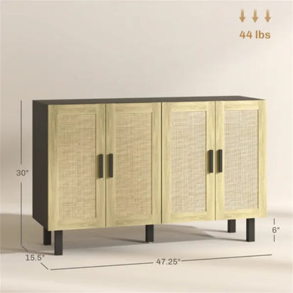 Oriental Kitchen Storage Cabinet