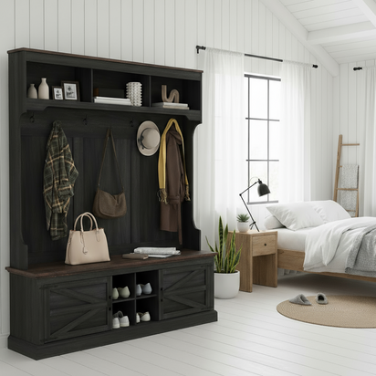 Dark Bedroom Centered