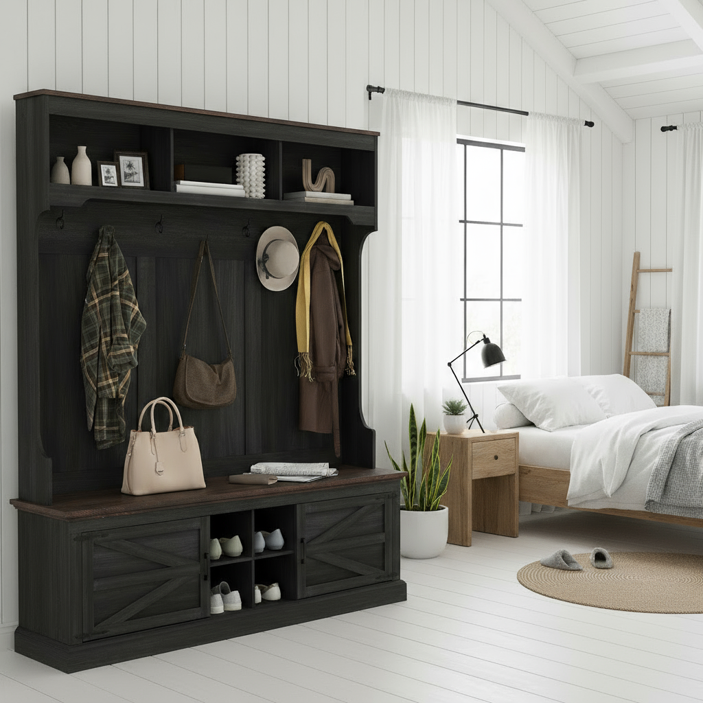 Dark Bedroom Centered