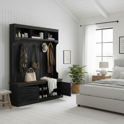 Dark Bedroom Right Angle