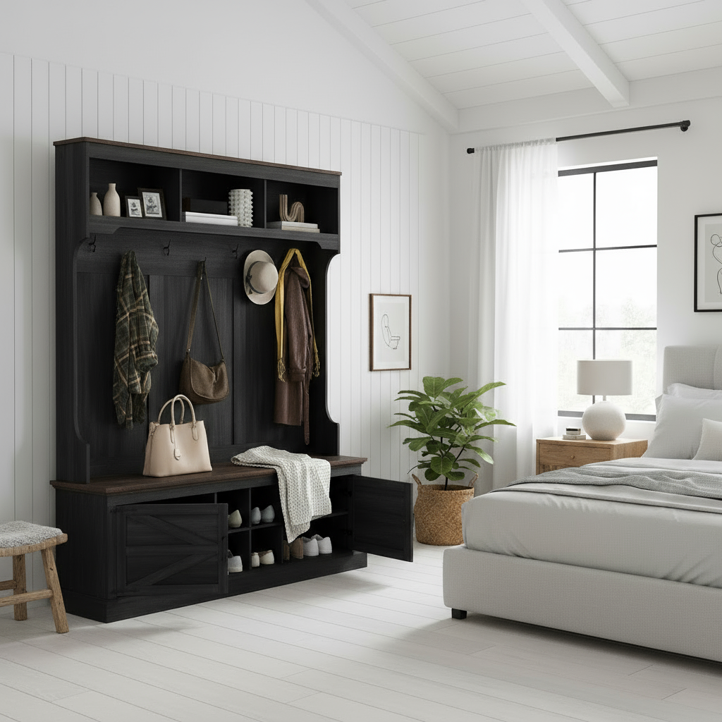 Dark Bedroom Right Angle