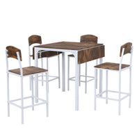Extendable Dining Table Set For 4