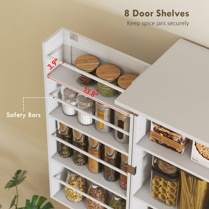 Bose Farmhouse Kitchen Storage Cabinet