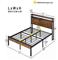 The Oak Bed Frame