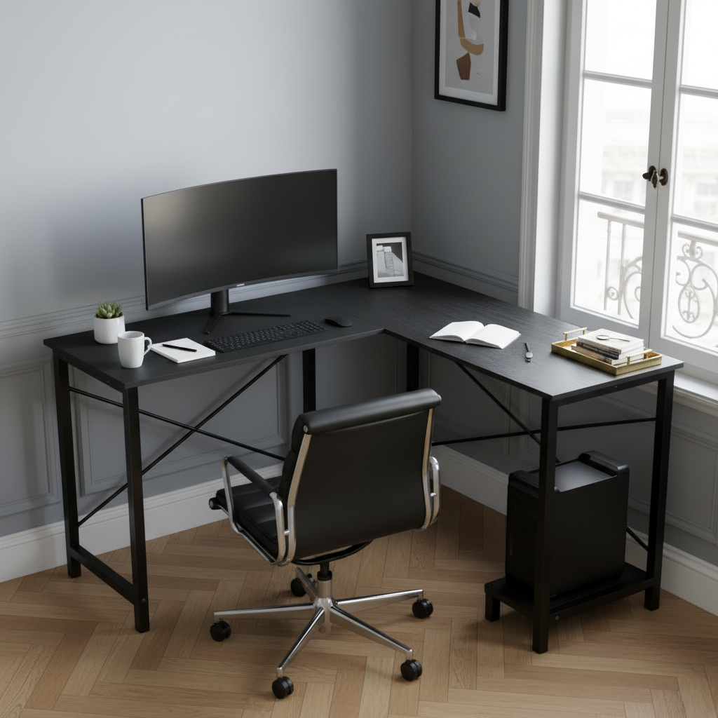 Desk Focus 1 - Curved Monitor