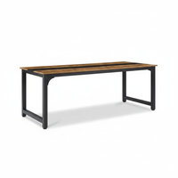 Desk on White Background